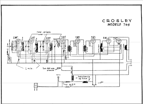 Showbox 705; Crosley Radio Corp.; (ID = 1519576) Radio