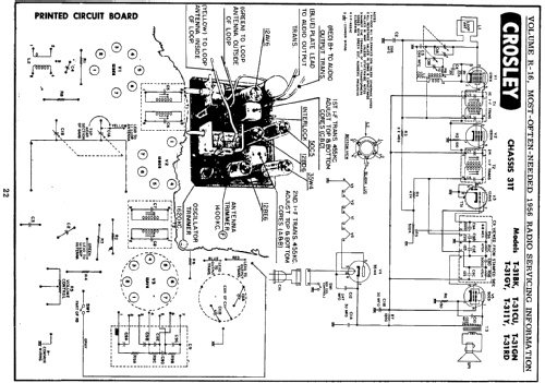 T-31BK Ch= 31T; Crosley Radio Corp.; (ID = 123759) Radio