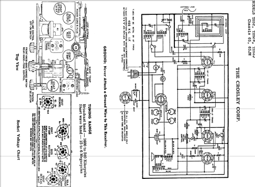 TH52 65; Crosley Radio Corp.; (ID = 101500) Radio