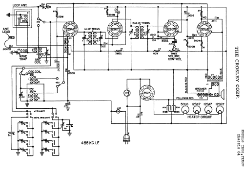 TK52 64; Crosley Radio Corp.; (ID = 101296) Radio