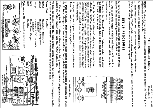 TK52 64; Crosley Radio Corp.; (ID = 101298) Radio