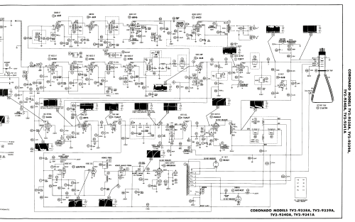 Coronado TV2-9339A ; Gamble-Skogmo, Inc.; (ID = 1941078) Television