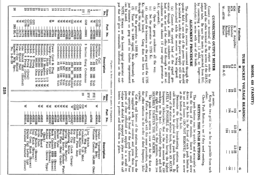 Vanity Ch= 418; Crosley Radio Corp.; (ID = 1961555) Radio