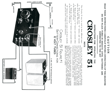 Wooden Panel 51; Crosley Radio Corp.; (ID = 666174) Radio