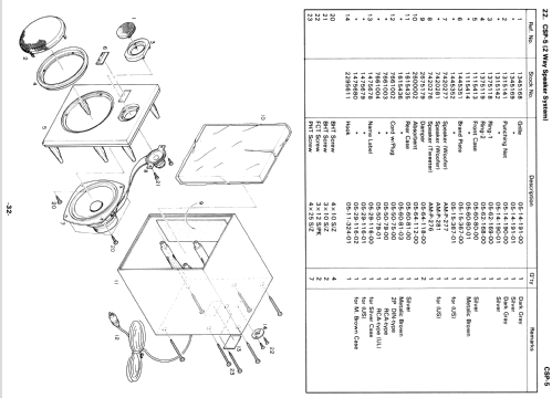 Integrated Micro Component System CMC-5; Crown Radio Corp.; (ID = 1843205) Radio