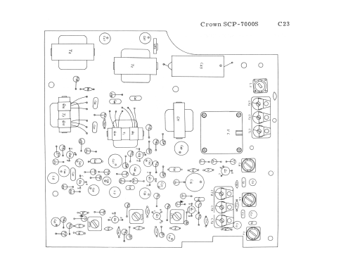 Solid State Stereo SCP-7000S; Crown Radio Corp.; (ID = 3094066) Radio