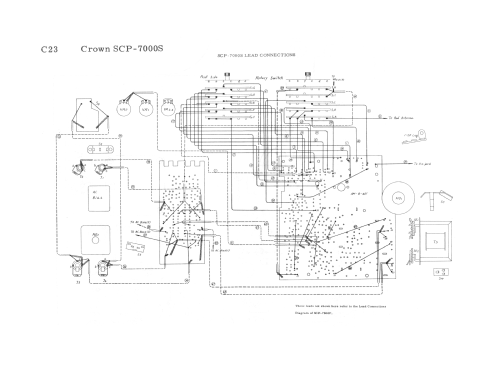 Solid State Stereo SCP-7000S; Crown Radio Corp.; (ID = 3094067) Radio