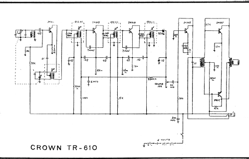 TR-610; Crown Radio Corp.; (ID = 1772963) Radio