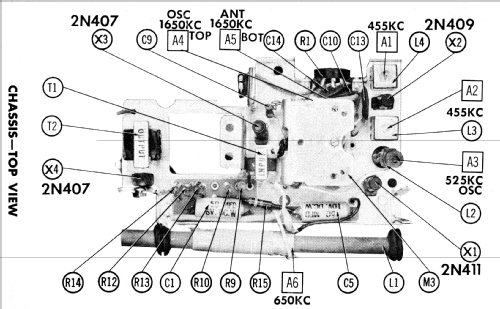 Super All Transistor TR-830; Crown Radio Corp.; (ID = 517231) Radio