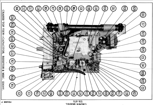 TR-875; Crown Radio Corp.; (ID = 586609) Radio