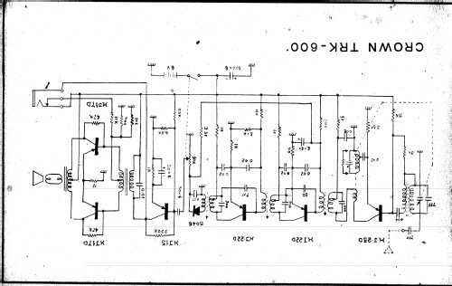 TRK-600; Crown Radio Corp.; (ID = 1805556) Radio