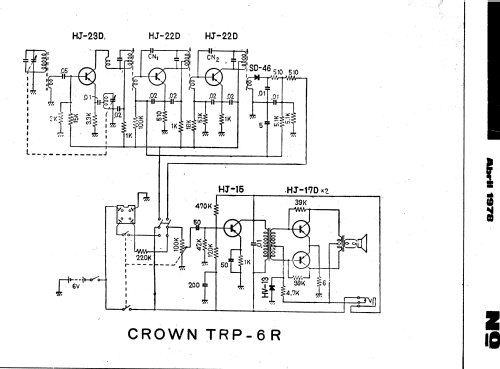 TRP-6R; Crown Radio Corp.; (ID = 1758273) Radio