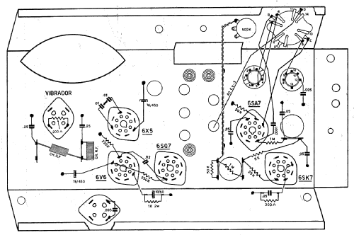 Receptor RD-55; CRT, Continental (ID = 2163009) Radio