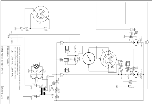 Röhrenvoltmeter HRV-160A; CTR-Elektronik, (ID = 1447933) Equipment