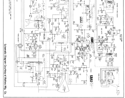 1121, 2121, 3121A, 5521A ; Curtis Mathes MfG. (ID = 634728) Television