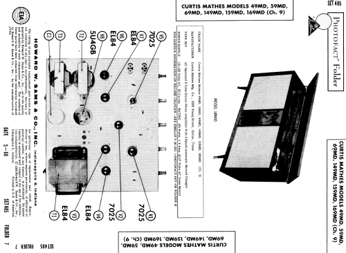 159MD Ch= 9; Curtis Mathes MfG. (ID = 564960) R-Player