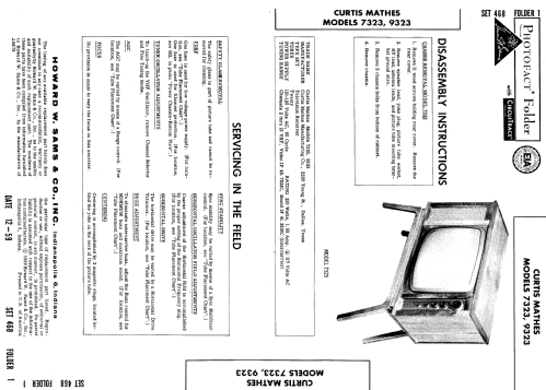 7323 ; Curtis Mathes MfG. (ID = 615792) Fernseh-E