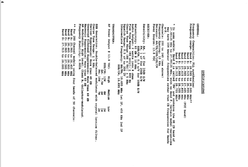 AM/FM/SSB 'Export' CB Radio PTBM131A4X; Cybernet Electronics (ID = 2648810) Ciudadana