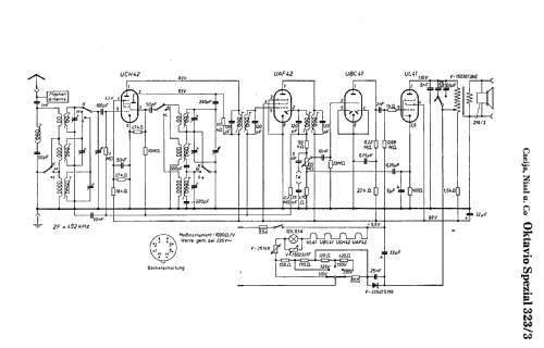 Octavio Spezial Super 323/3; Czeija, Nissl & Co., (ID = 6501) Radio