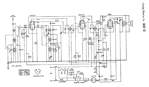 Gemeinschaftssuper 447U; Czeija, Nissl & Co., (ID = 7985) Radio