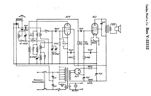 Standard RAX V-32152 Rax; Czeija, Nissl & Co., (ID = 8008) Radio