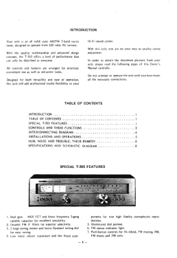 Electown AM/FM Stereo Tuner T-303; Daewoo Electronics (ID = 3105788) Radio