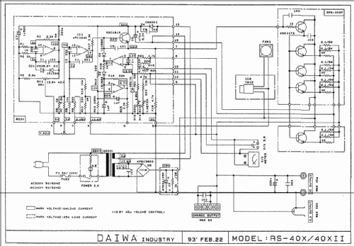 Regulated DC power supply RS-40x; Daiwa Industry Co; (ID = 2607092) Aliment.