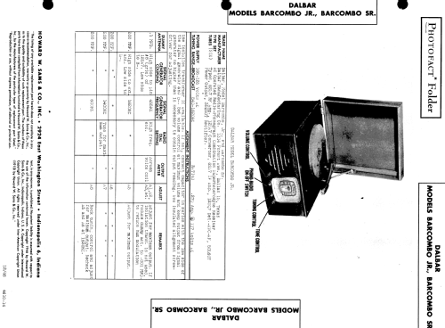 Barcombo Jr. ; Dalbar Mfg. Co.; (ID = 515743) Radio