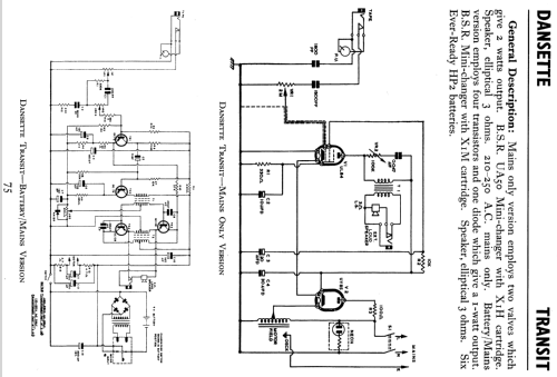 Transit ; Dansette Products (ID = 779385) Sonido-V