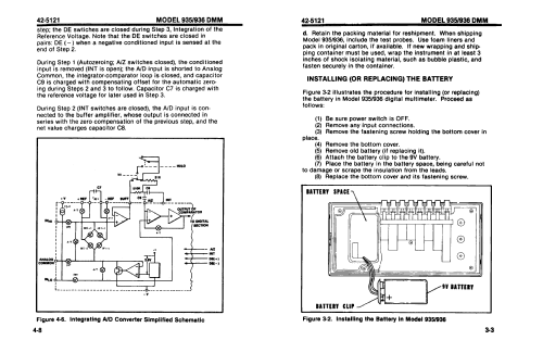 Digital Multimeter with audible alarm 936; Data Precision Corp. (ID = 2394727) Equipment