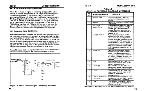 Digital Multimeter with audible alarm 936; Data Precision Corp. (ID = 2394730) Equipment