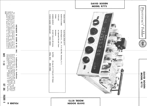 R775; Bogen -Presto, David (ID = 2510756) Radio