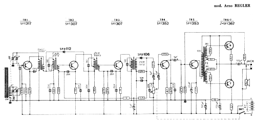 Regler Transistor Arno ; DBR D.B.R.; (ID = 2934406) Radio