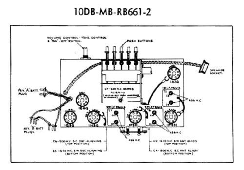 16/41 Ch= 10DB661; De Forest DeForest (ID = 2242808) Radio