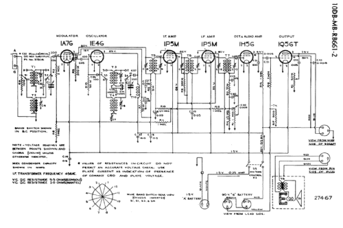 66/41 Ch= 10DB662; De Forest DeForest (ID = 2242856) Radio