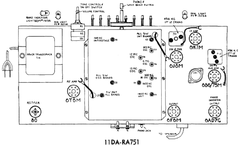 77/42 Ch= 11DA751; De Forest DeForest (ID = 2244481) Radio