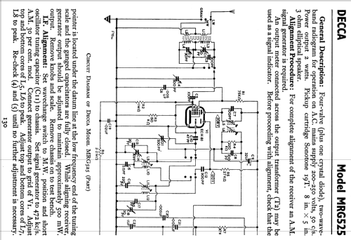 MRG525; Decca Brand, Samuel (ID = 809925) Radio