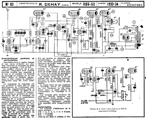 RD5-50; RD Radio, Éts. R. (ID = 216091) Radio