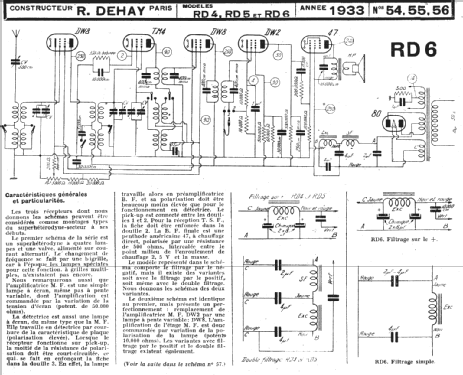 RD6; RD Radio, Éts. R. (ID = 222409) Radio