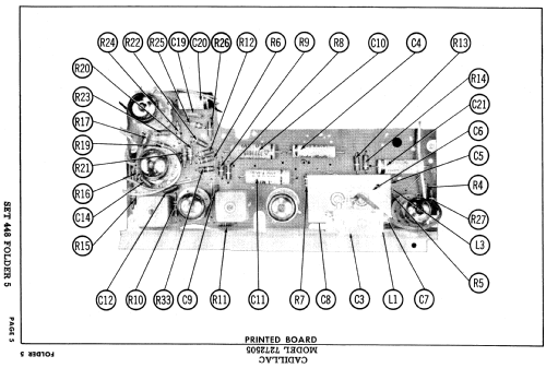 Delco Cadillac 7272505 ; United Motors (ID = 649441) Car Radio