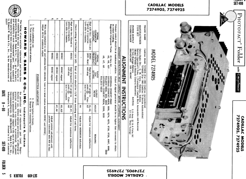 Delco-Remy 7274905 ; United Motors (ID = 580723) Car Radio