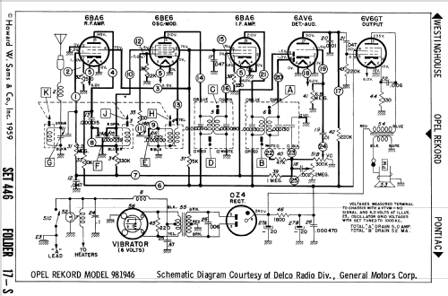 Delco-Remy 981946 ; United Motors (ID = 691567) Car Radio