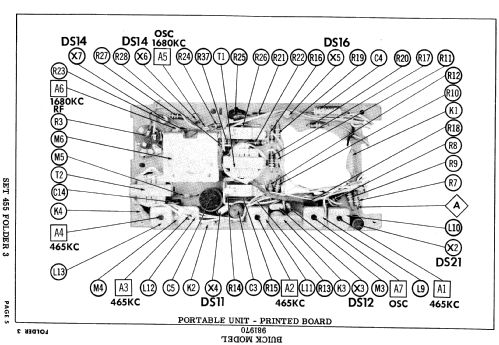 Delco-Remy 981970 Buick ; United Motors (ID = 597997) Car Radio