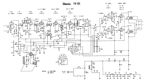 AM-FM Receiver Chassis Ch= FA-10C; Delmonico; Long (ID = 2965267) Commercial Re