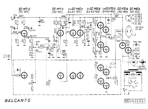 Belcanto ST-1001F; Delphin-Werk Helmut (ID = 442538) Sonido-V