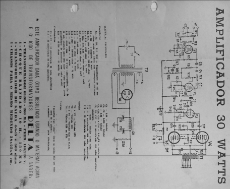 Kit de Amplificador Delta AC30; Delta S.A.; São (ID = 2641872) Kit