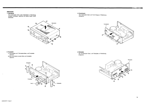 Precision Audio Component / Integrated Stereo Amplifier PMA-980R; Denon Marke / brand (ID = 2623818) Ampl/Mixer