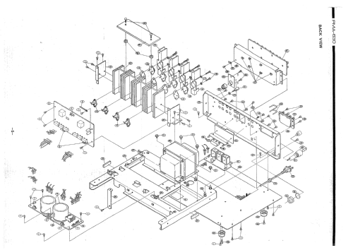 Precision audio component / pre-main amplifier PMA-630; Denon Marke / brand (ID = 1911859) Ampl/Mixer