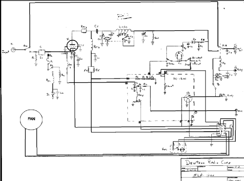 Linear-Endstufe MLA-1200; Dentron Radio Co.; (ID = 1856692) Amateur-D