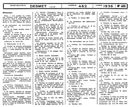 462; Desmet, SGER S.G.E.R (ID = 2259497) Radio